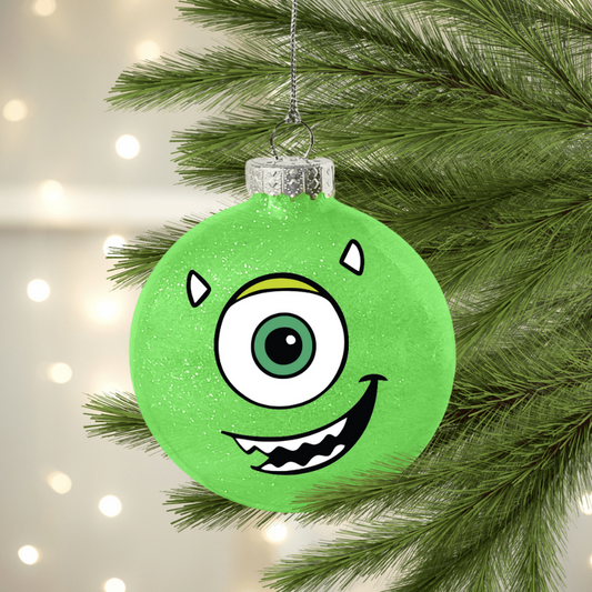 Mike UV DTF Christmas Ornament Decal