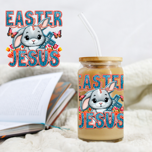 Easter Bunny Jesus - UVDTF decals EXCLUSIVE DESIGNER
