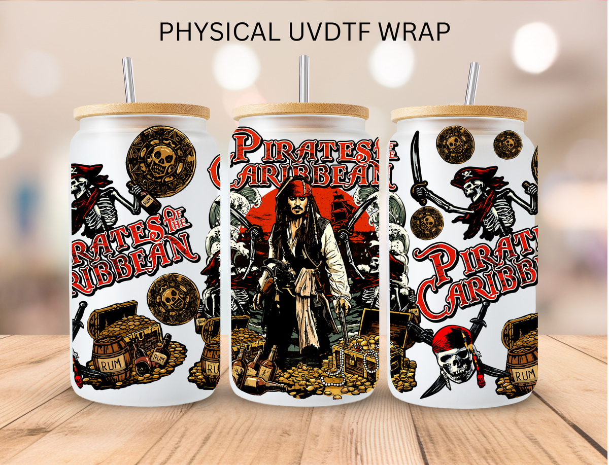 Pirates - 16 oz / 20 oz Libby UV DTF