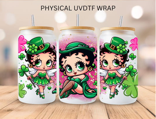 St' Patrick's Boop - 16 oz / 20 oz Libby UV DTF