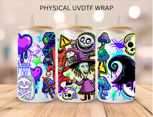 Cartoon NBC - 16 oz / 20 oz Libby UV DTF Wrap