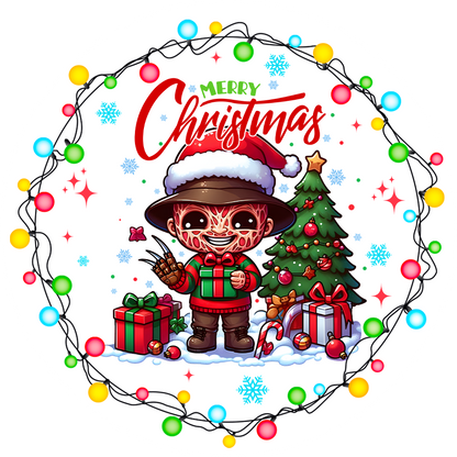 Cartoon Heros Christmas Ornament Bundle 2.8 Inch - Ornament UVDTF Decal