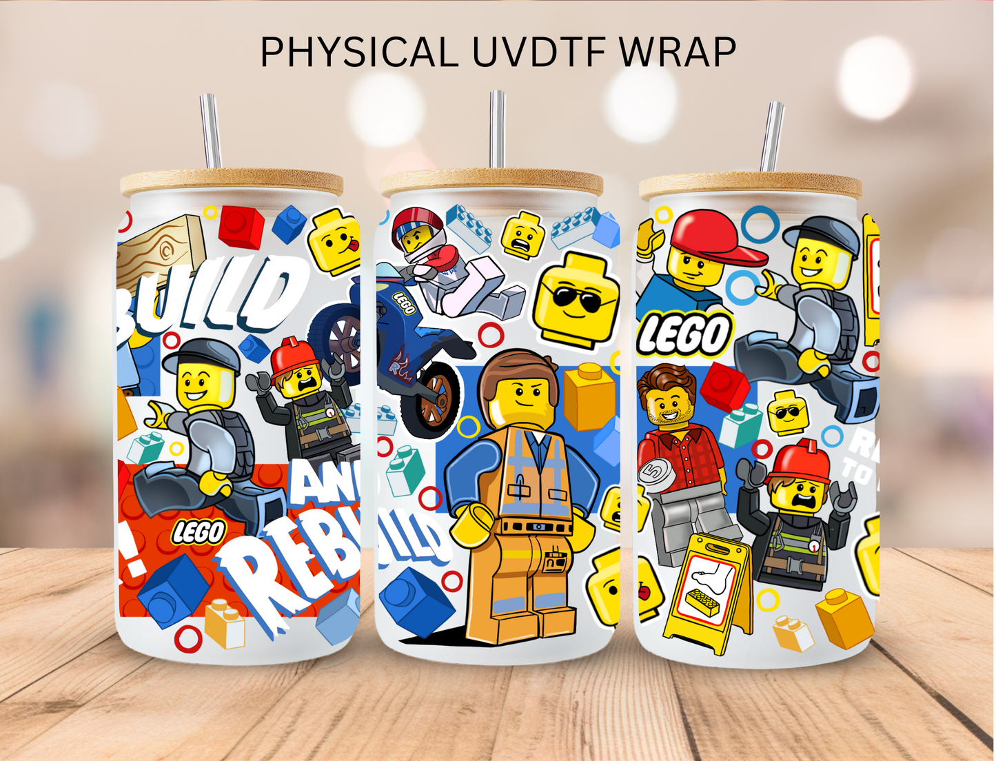 Brick City - 16 oz / 20 oz Libby UV DTF