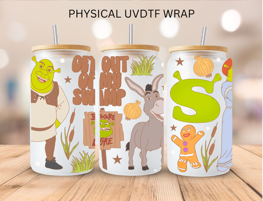 Get Out Of My Swamp- 16 oz / 20 oz Libby UV DTF Wrap