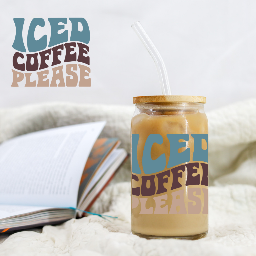 Iced Coffee Please - UVDTF decals