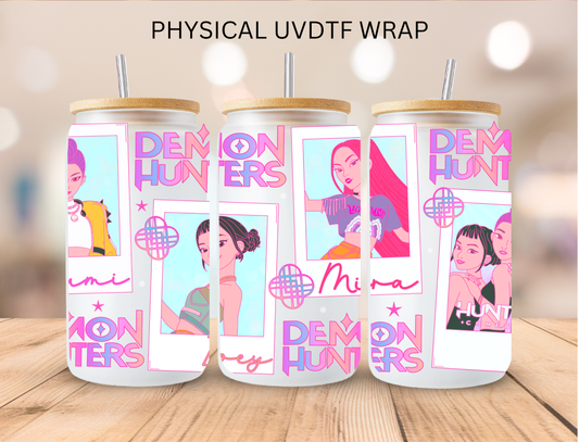 Pastel K pop Hunters - 16 oz / 20 oz Libby UV DTF Wrap