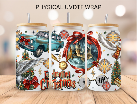 Wizard Merry Christmas - 16 oz / 20 oz Libby UV DTF