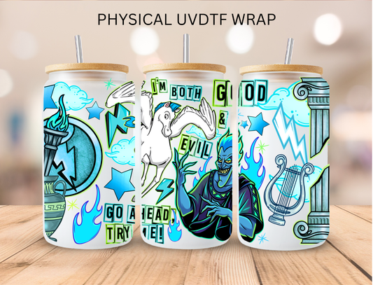 Both Good And Evil - 16 oz / 20 oz Libby UV DTF Wrap