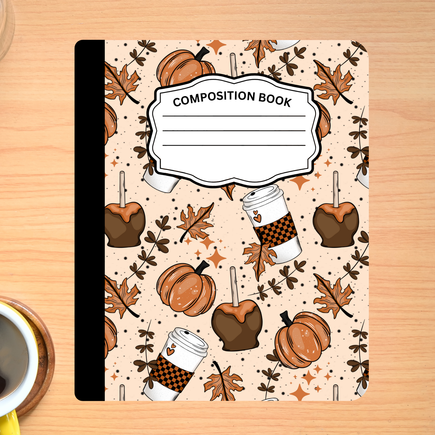 Composition Notebook Full Sheet Sticker Set Holiday Edition