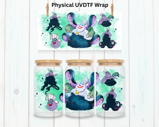 Villain Evil Sea Witch - 16 oz / 20 oz Libby UV DTF