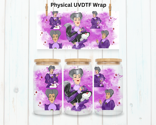 Villain Evil Step Mother - 16 oz / 20 oz Libby UV DTF