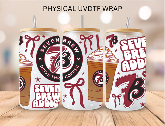 7B Coffee - 16 oz / 20 oz Libby UV DTF Wrap