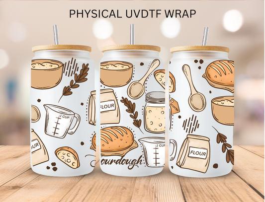 Baking Sourdough - 16 oz / 20 oz Libby UV DTF