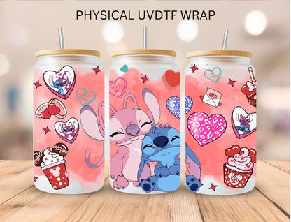 Character Valentines Bundle - 16 oz / 20 oz Libby UV DTF