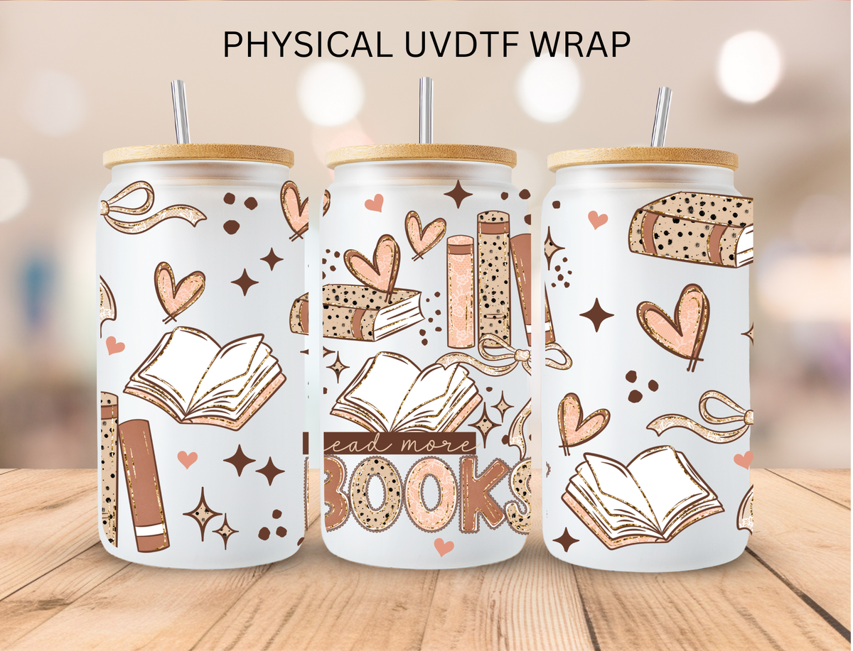 Read More Books - 16 oz / 20 oz Libby UV DTF