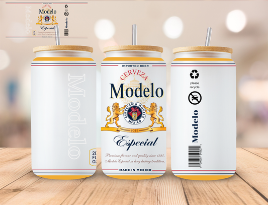 Modelo - 16 oz / 20 oz Libby UV DTF Wrap