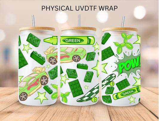 St. Partick's Cars - 16 oz / 20 oz Libby UV DTF