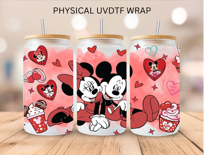 Character Valentines Bundle - 16 oz / 20 oz Libby UV DTF