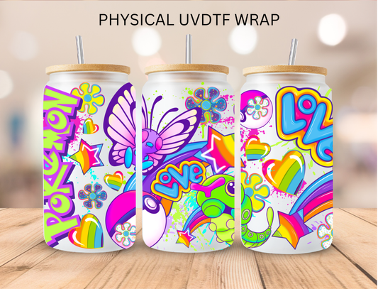 Love Insects - 16 oz / 20 oz Libby UV DTF Wrap