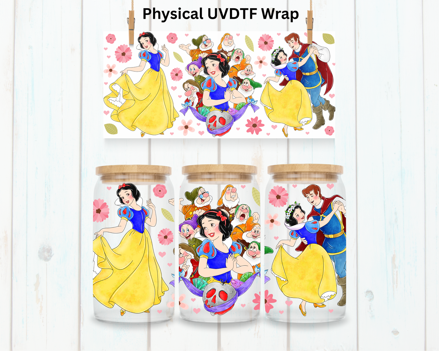 Dancing Snow Princess - 16 oz / 20 oz Libby UV DTF