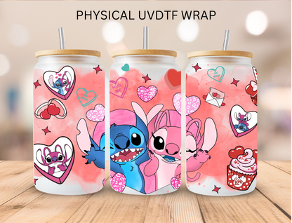 Character Valentines Bundle - 16 oz / 20 oz Libby UV DTF
