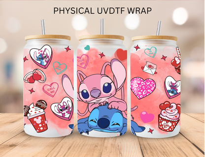 Character Valentines Bundle - 16 oz / 20 oz Libby UV DTF