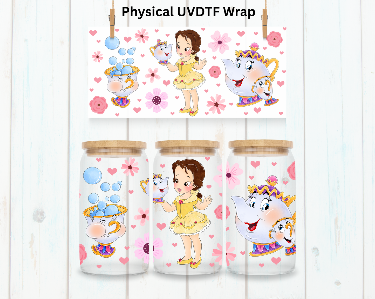 Baby Beast Princess - 16 oz / 20 oz Libby UV DTF