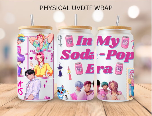 Kpop In My Soda Pop Era - 16 oz / 20 oz Libby UV DTF Wrap