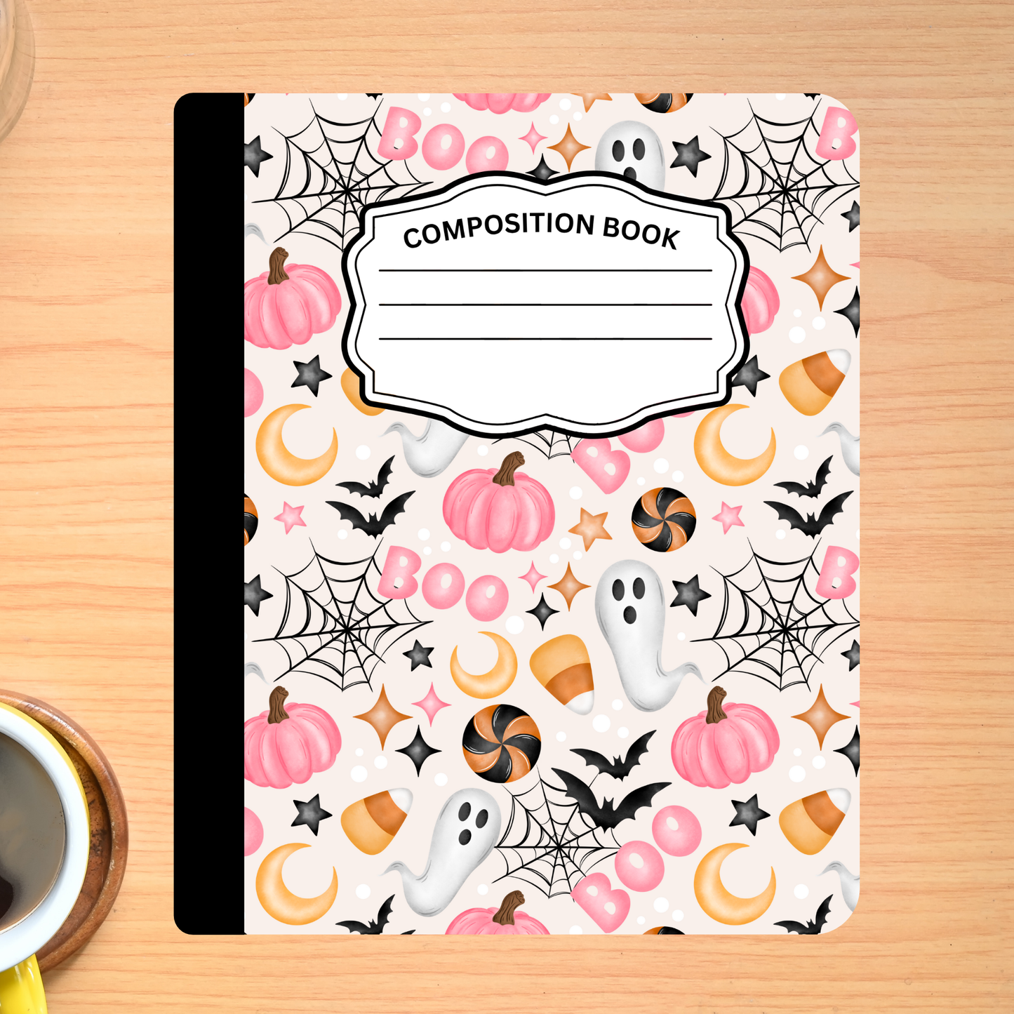 Composition Notebook Full Sheet Sticker Set Holiday Edition