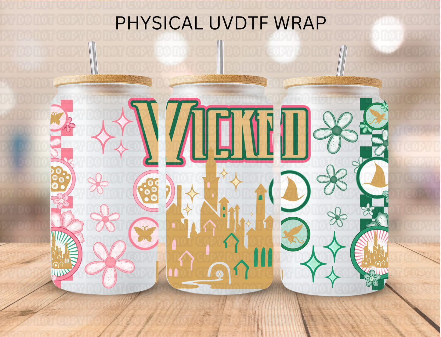 Wicked Castle - 16 oz / 20 oz Libby UV DTF