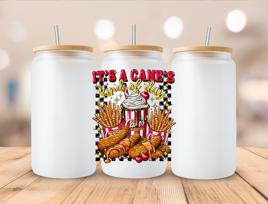 Milkshake Its A Canes Kinda Day - UVDTF Decals EXCLUSIVE DESIGN