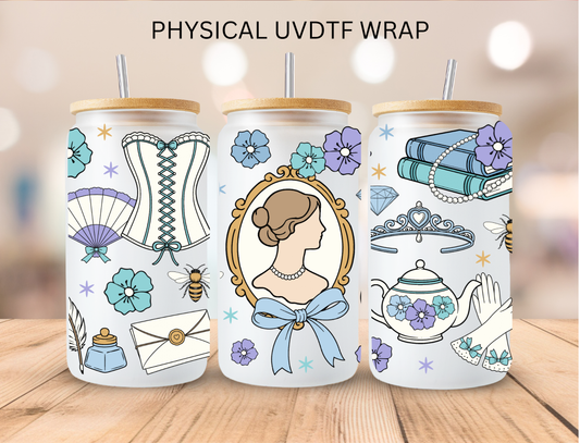 Bridgerton Frame - 16 oz / 20 oz Libby UV DTF Wrap