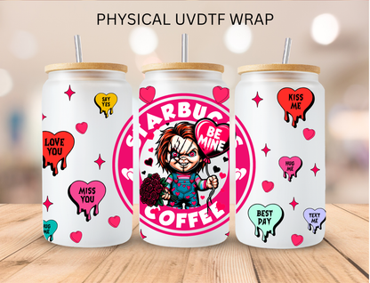 Horror Valentines Bundle - 16 oz / 20 oz Libby UV DTF