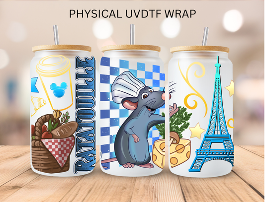 Ratatouille - 16 oz / 20 oz Libby UV DTF Wrap