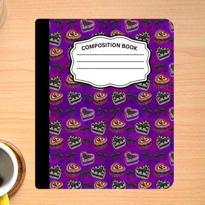 Composition Notebook Full Sheet Sticker Set Holiday Edition