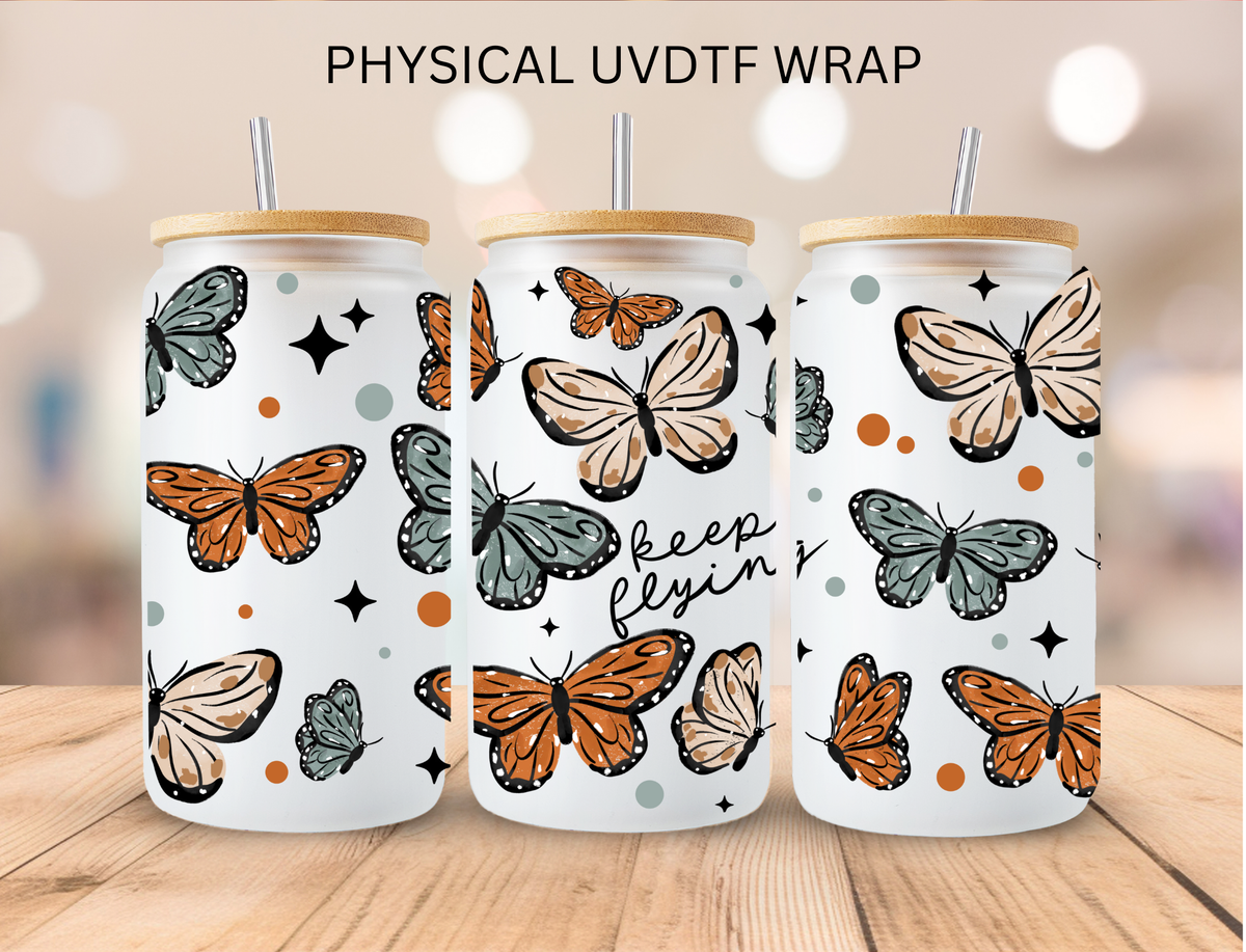 Keep Flying - 16 oz / 20 oz Libby UV DTF