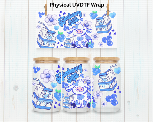 Dairy Milk Cow - 16 oz / 20 oz Libby UV DTF