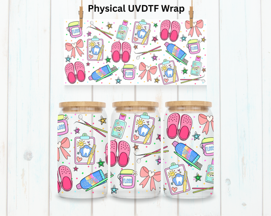 Dental Hygienist - 16 oz / 20 oz Libby UV DTF