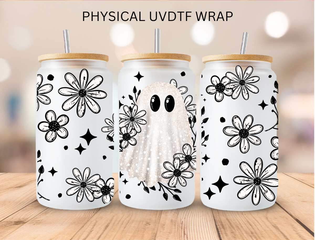 Daisy Ghost - 16 oz / 20 oz Libby UV DTF