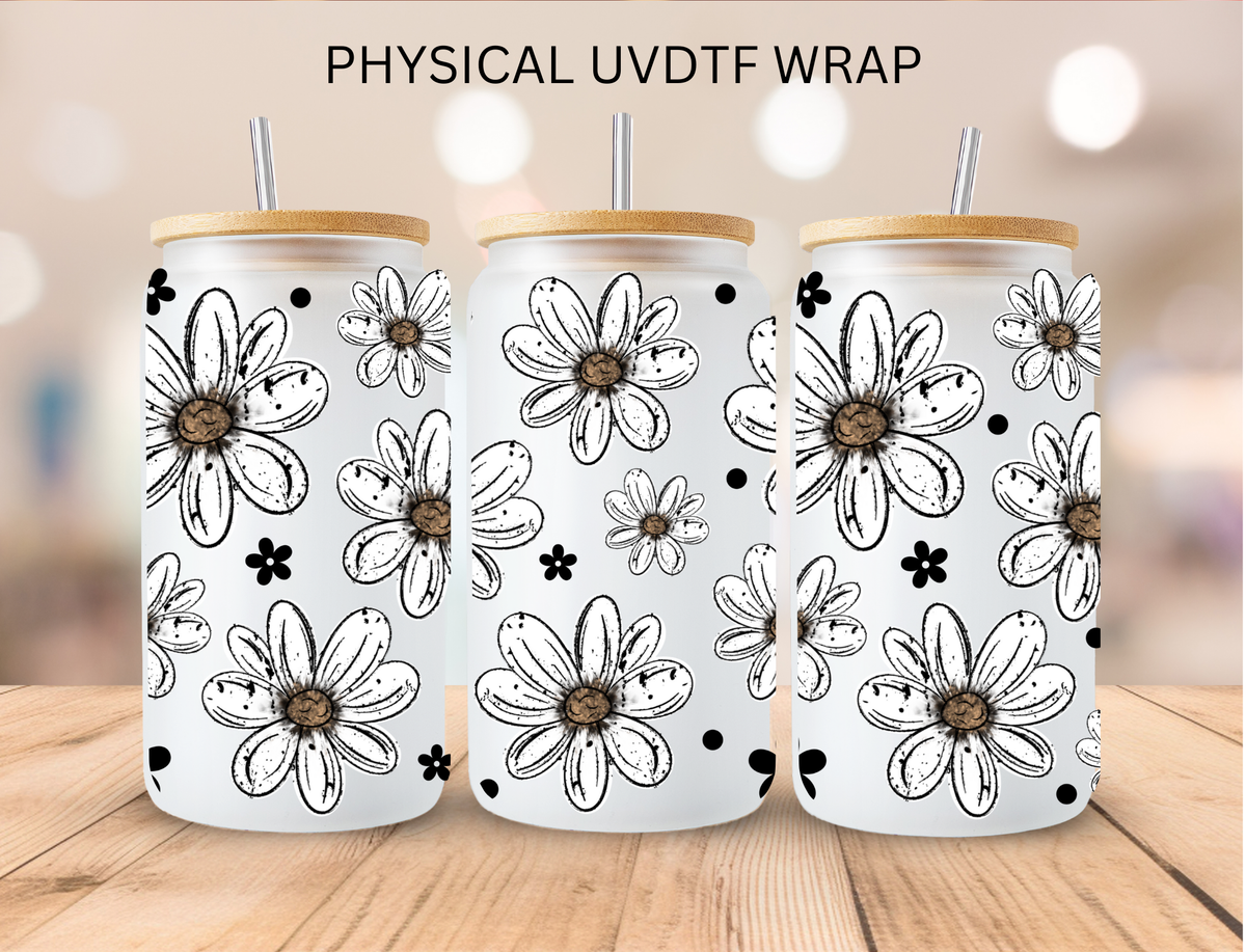 Dasies - 16 oz / 20 oz Libby UV DTF