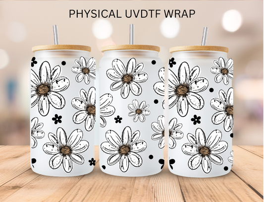 Dasies - 16 oz / 20 oz Libby UV DTF
