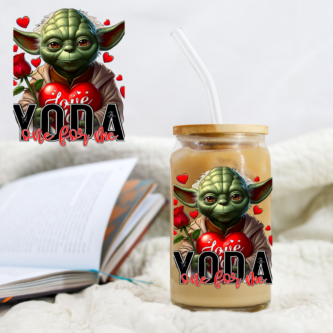 Yoda Only One For Me - UVDTF decals EXCLUSIVE DESIGNER