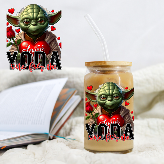 Yoda Only One For Me - UVDTF decals EXCLUSIVE DESIGNER