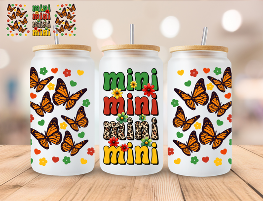 Mini Juneteenth - 16 oz / 20 oz Libby UV DTF Wrap