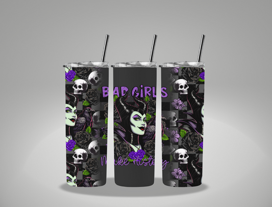 Bad Girls Collection Mal Villain - 20oz Skinny Tumbler Wrap CSTAGE EXCLUSIVE