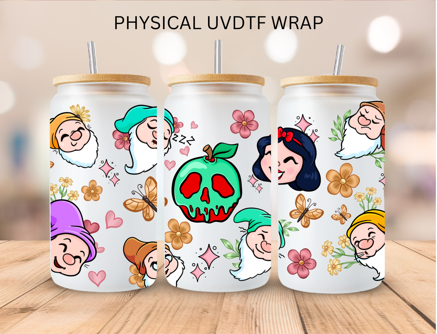 Poison Apple Princess And Friends - 16 oz / 20 oz Libby UV DTF