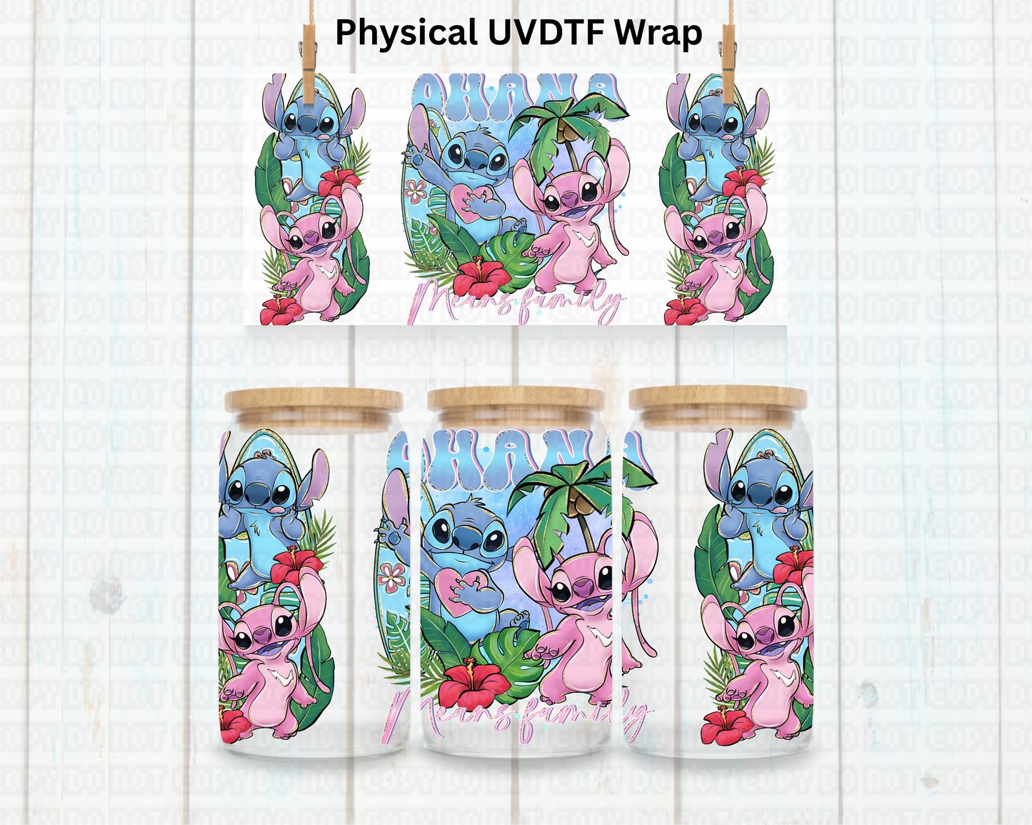 Spring Alien And Girlfriend - 16 oz / 20 oz Libby UV DTF