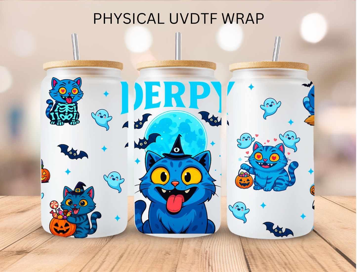 Kpop Huntrix Derpy - 16 oz / 20 oz Libby UV DTF Wrap