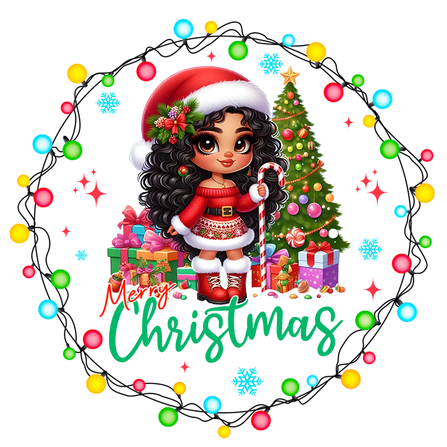 Cartoon Heros Christmas Ornament Bundle 2.8 Inch - Ornament UVDTF Decal