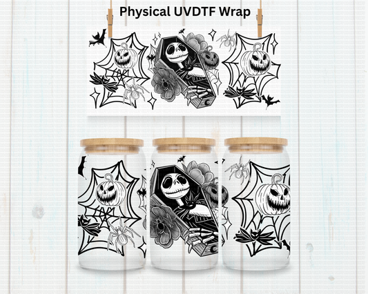 Skellie Jak Spiderweb - 16 oz / 20 oz Libby UV DTF